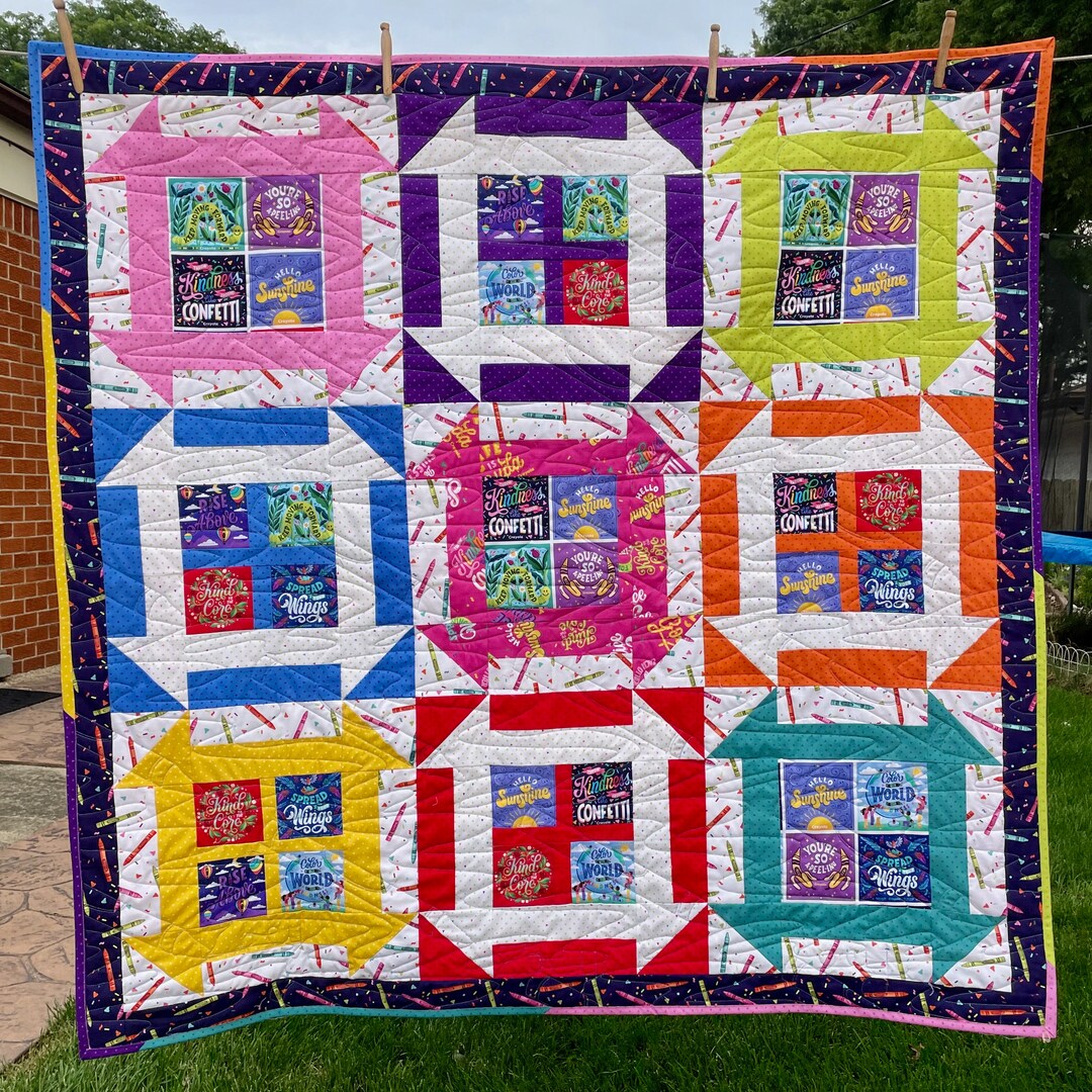 Gears PDF Downloadable Quilt Pattern Etsy