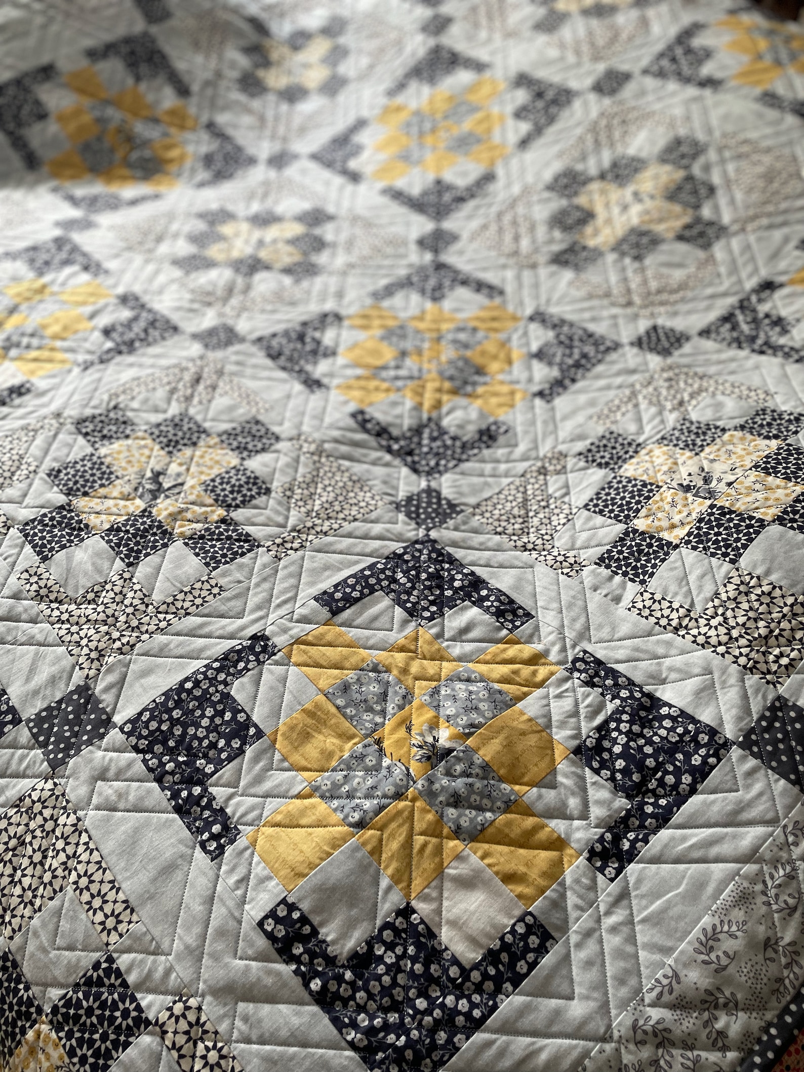 Gingham Grannies - Downloadable PDF Quilt Pattern - Etsy