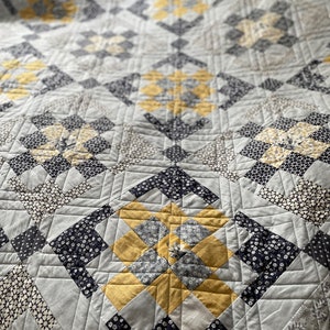 Gingham Grannies - Downloadable PDF Quilt Pattern