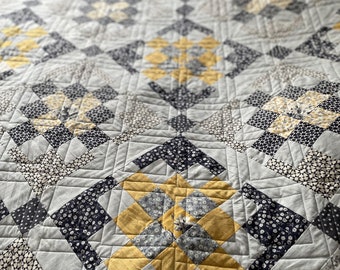 Gingham Grannies - Downloadable PDF Quilt Pattern
