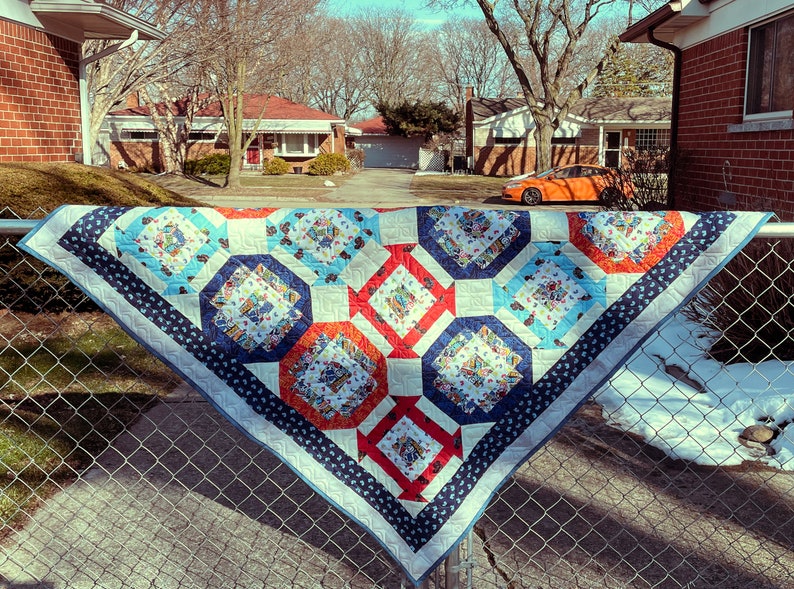 Gears PDF Downloadable Quilt Pattern Etsy