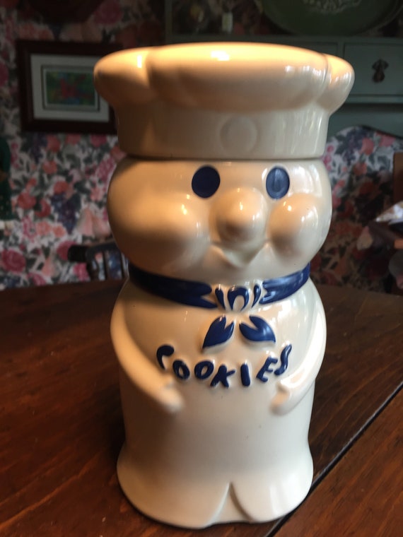 VINTAGE PILLSBURY DOUGHBOY Cookie Jar - Etsy
