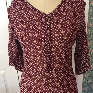 Vestido VINTAGE FEITO EM PARIS