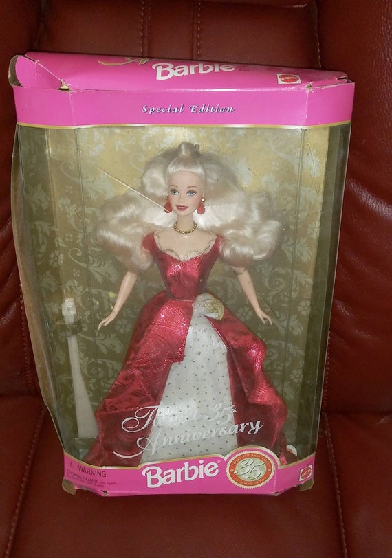 35th anniversary barbie special edition value