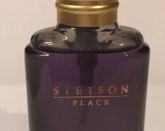 Stetson Black CologneSpray By Coty For Men 0.75oz Unboxed