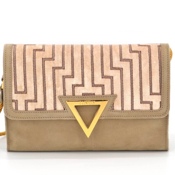 Ivory 3D Embellished Bag