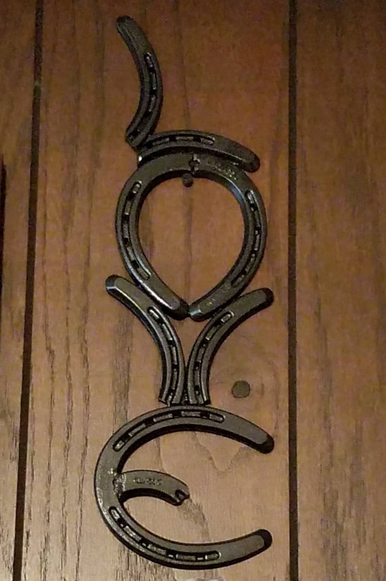 Love Horseshoe Wall Hanging Etsy