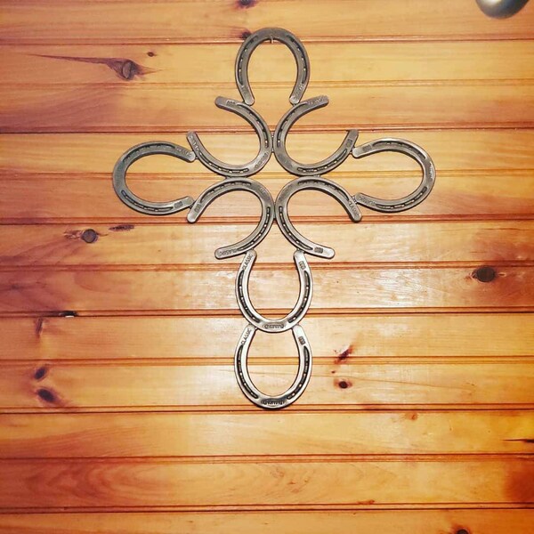 Horseshoe Cross Etsy