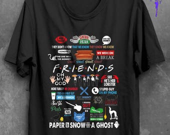 vintage friends tv show shirt