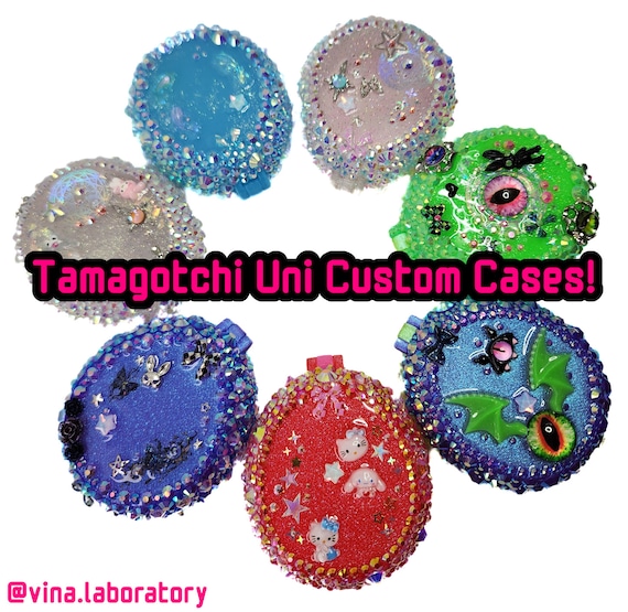 カスタムたまごっち ユニ/コネクション ラインストーン デコ電ケース