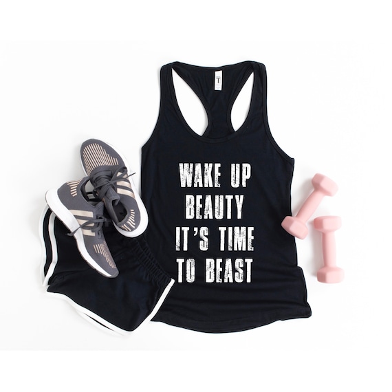 Beauty Beast Tank Workout Tanks for Women Workout Tank Womens