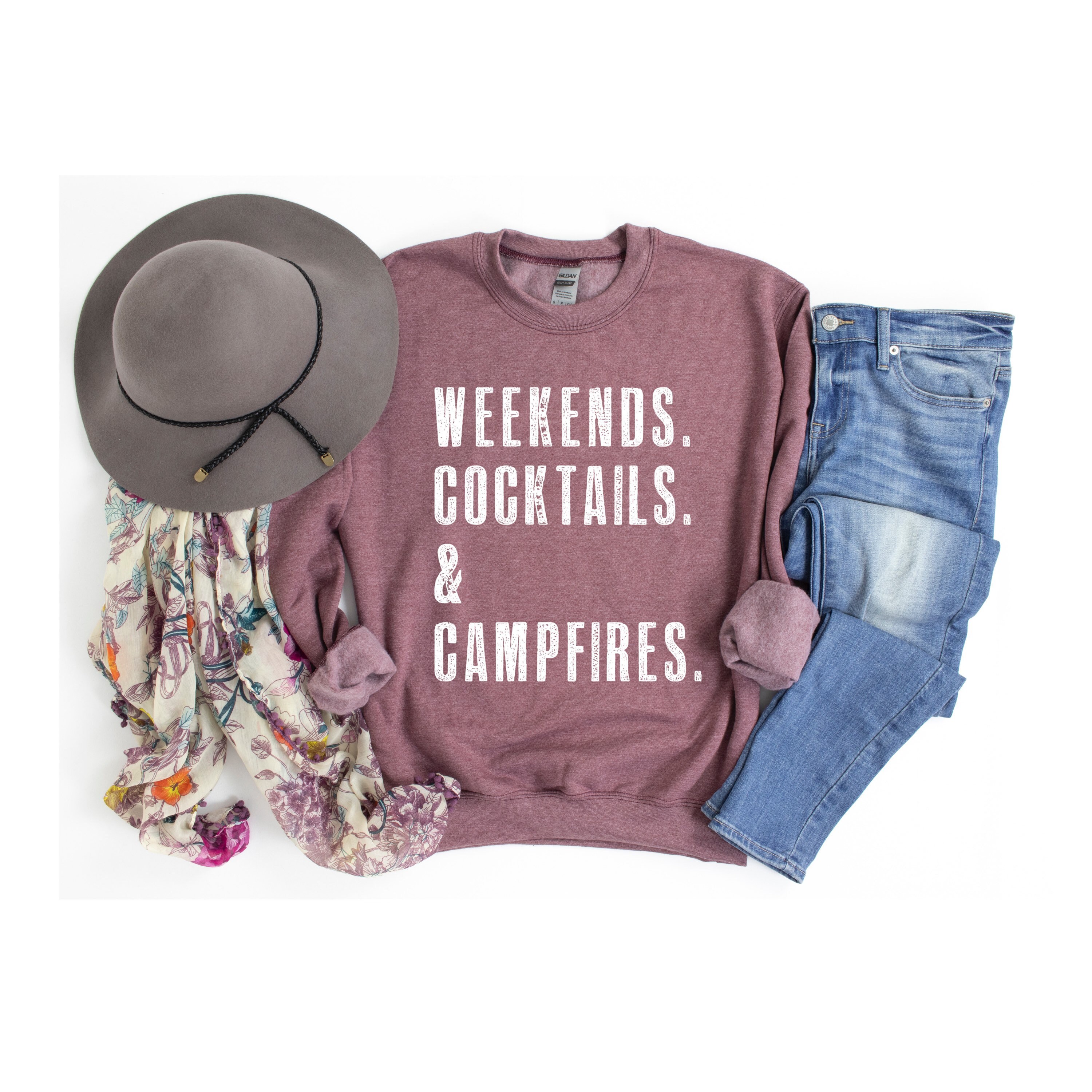 Campfires & Cocktails 4841 CC Sweatshirt