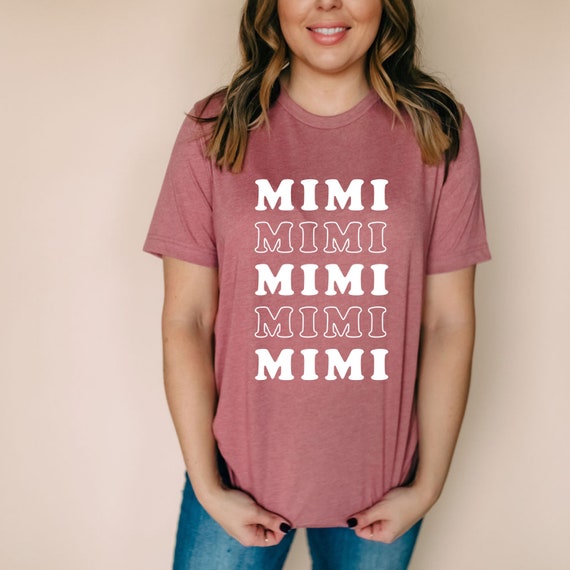 Womens Mimi Bear | Grandmother T-Shirt For Grandma From Grandkids Womens Mimi Bear | Grandmother T-Shirt For Grandma From Grandkids