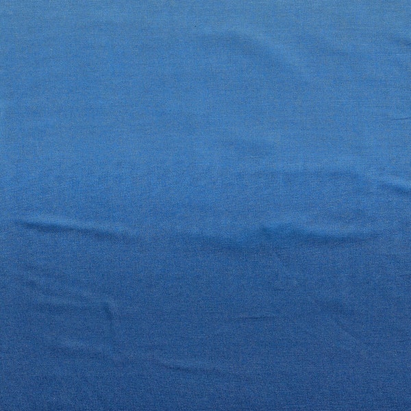 Moda Fabric, Simply Color by Vanessa Christenson, Gradiated Blue Color by / HALF Yard