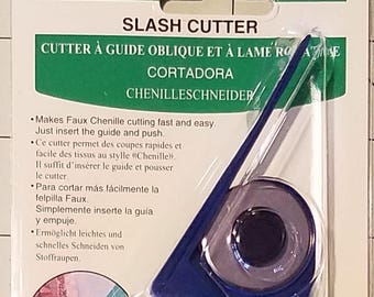 Clover Slash Cutter makes cutting Chenille Easy CL 499 FREE SHIPPING