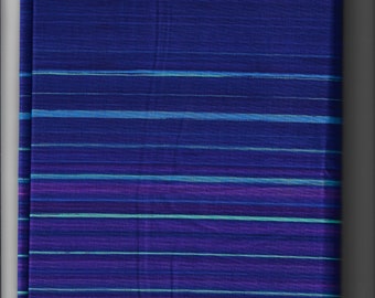 Fabric, Ricky Tims' Rhapsodie Coloree by Red Rooster, Stripes on Purple, by the yard