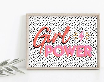 Girl power | Etsy Girl power pillow | Etsy