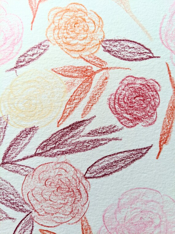 Flores de jardín de otoño dibujo a lápiz en papel de - Etsy España Flores de jardín de otoño dibujo a lápiz en papel de - Etsy España
