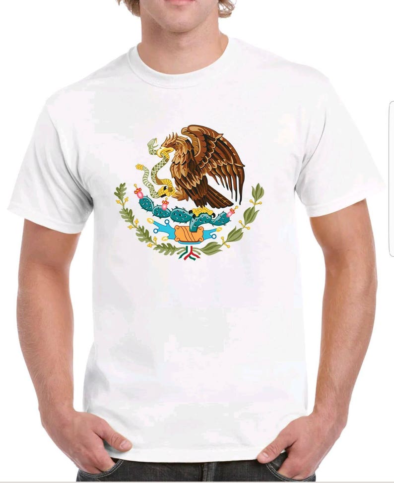Mexican Flag Eagle States  Aguila Decal Car Window Laptop Vinyl Sticker  Escudo