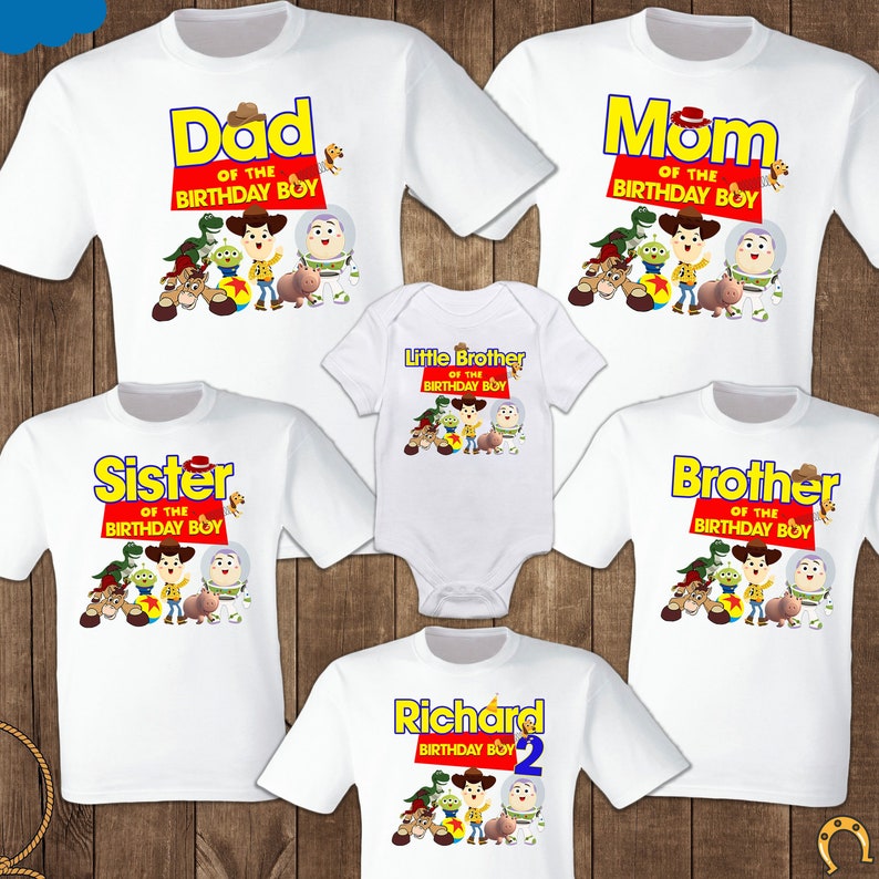 toy story shirts etsy
