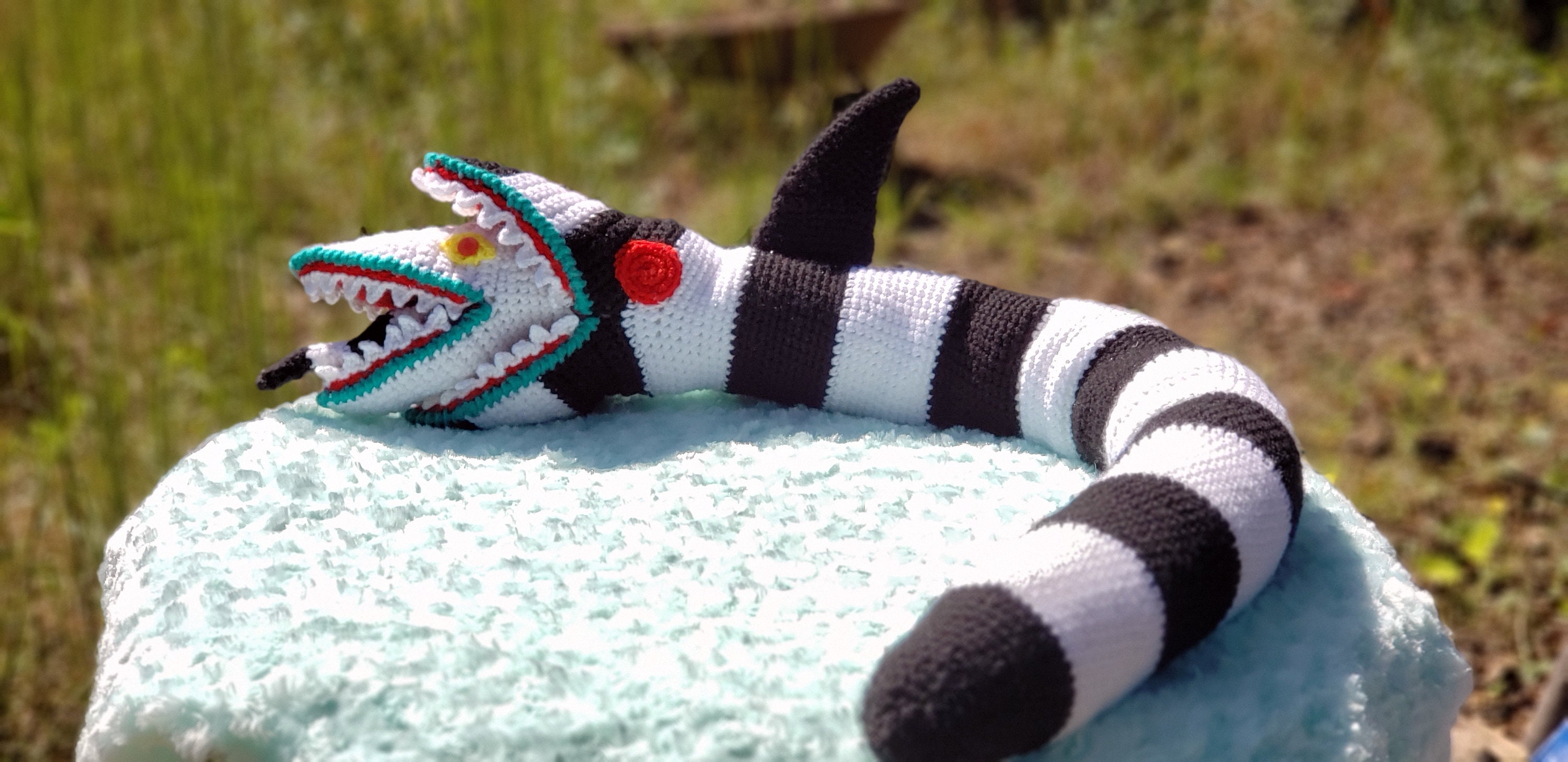 Beetlejuice Sandworm Crochet Pattern Instant PDF Download Etsy