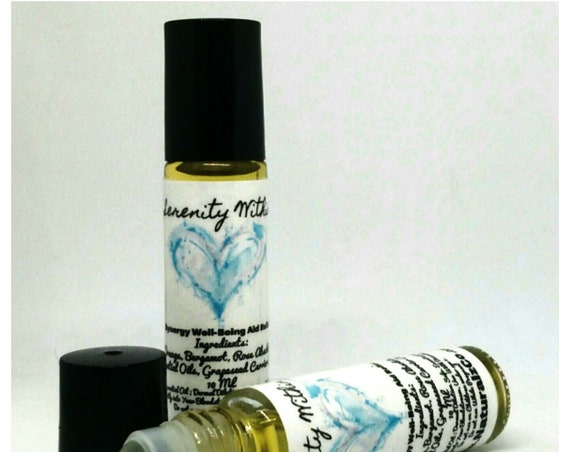 Well Being Roller | Serenity Within | Aromatherapy Roller | Relaxation Roller | 10 ML Roller Bottle | Natural Remedy | NaturalzCo