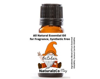 October Scent | Fall in the Air Scent | All Natural Aroma for Scent | Fragrance Oil | Essential Oil Blend | 10 ML | NaturalzCo