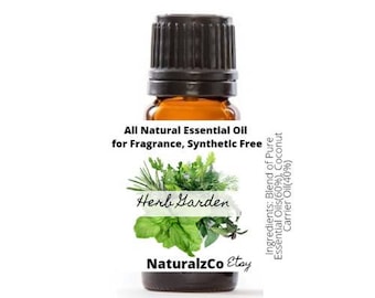 Herb Garden | Fresh Herbs | Aroma for Scent | Fragrance Oil | All Natural | Essential Oil Blend | Synthetic Free | 10 ML