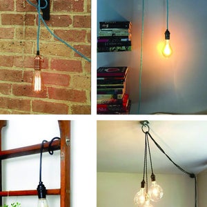 Plug in Pendant Light Design Your Own Any Custom Lengths and Colors image 2