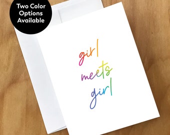 Love Card for Female Same-Sex Relationship (LVFM2CRD)