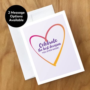 Adoption or Gotcha Day Greeting Card (ADPT6CRD)