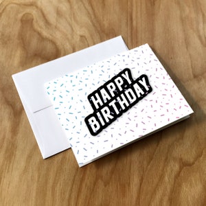 Cartão de feliz aniversário para transgênero (BDAY9CRD)
