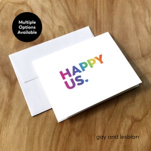 Happy Us LGBTQ Card (ANVSY5CRD)