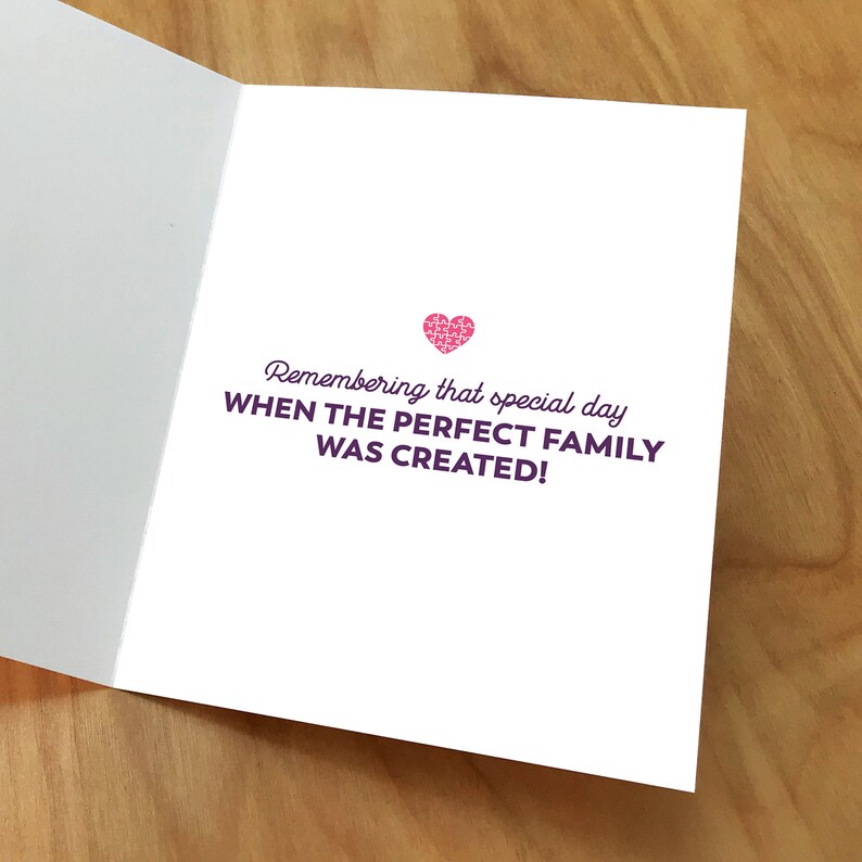 Anniversary Card for Adoption by Same-Sex or Straight Parents Pet Parents Too