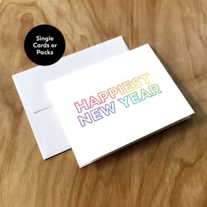LGBTQ+ Glückliches Neujahr Karte (NWYR1CRD)