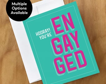 Gay Engagement Card (ENGMT2CRD)