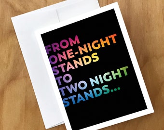 Gay/Lesbian Couple Moving in Together Card (MVTGR3CRD)