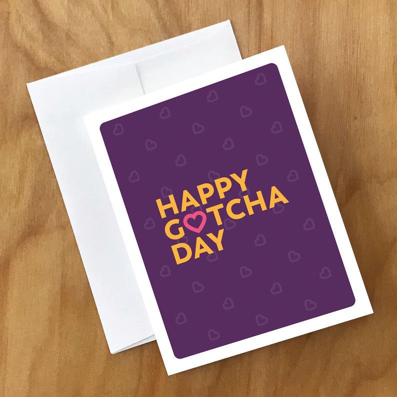 Anniversary Card for Adoption by Same-Sex or Straight Parents Pet Parents Too