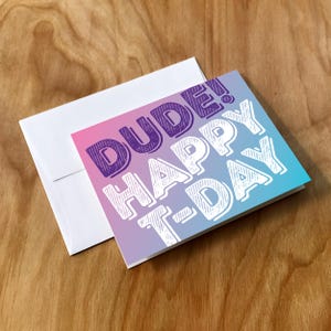 Tarjeta de aniversario de la primera inyección de testosterona de FTM (FTM8CRD)