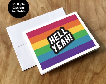 Coming Out Card for Expressing LGBTQ Pride, Support, Encouragement (OUT7CRD)