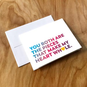 Carte de voeux Polyamour Amour (POLY6CRD)