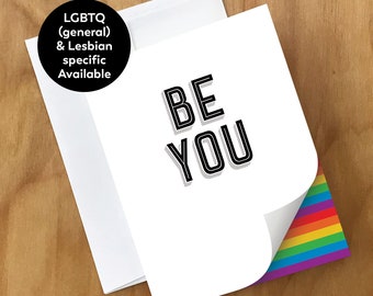 Coming Out Card for Expressing LGBTQ Pride, Support, Encouragement (ENC11CRD)