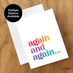 LGBTQ Anniversary or Love Greeting Card (ANVSY6CRD)