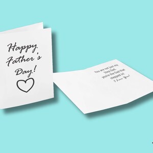 Fathers Day Card, Step Dad Fathers Day Card, Bonus Dad Card, Fathers ...