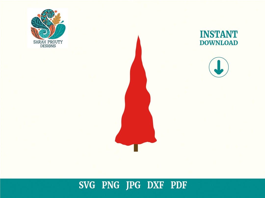 Red Cedar Tree Svg, Digital Download, Printable Art, Cricut Cut File ...
