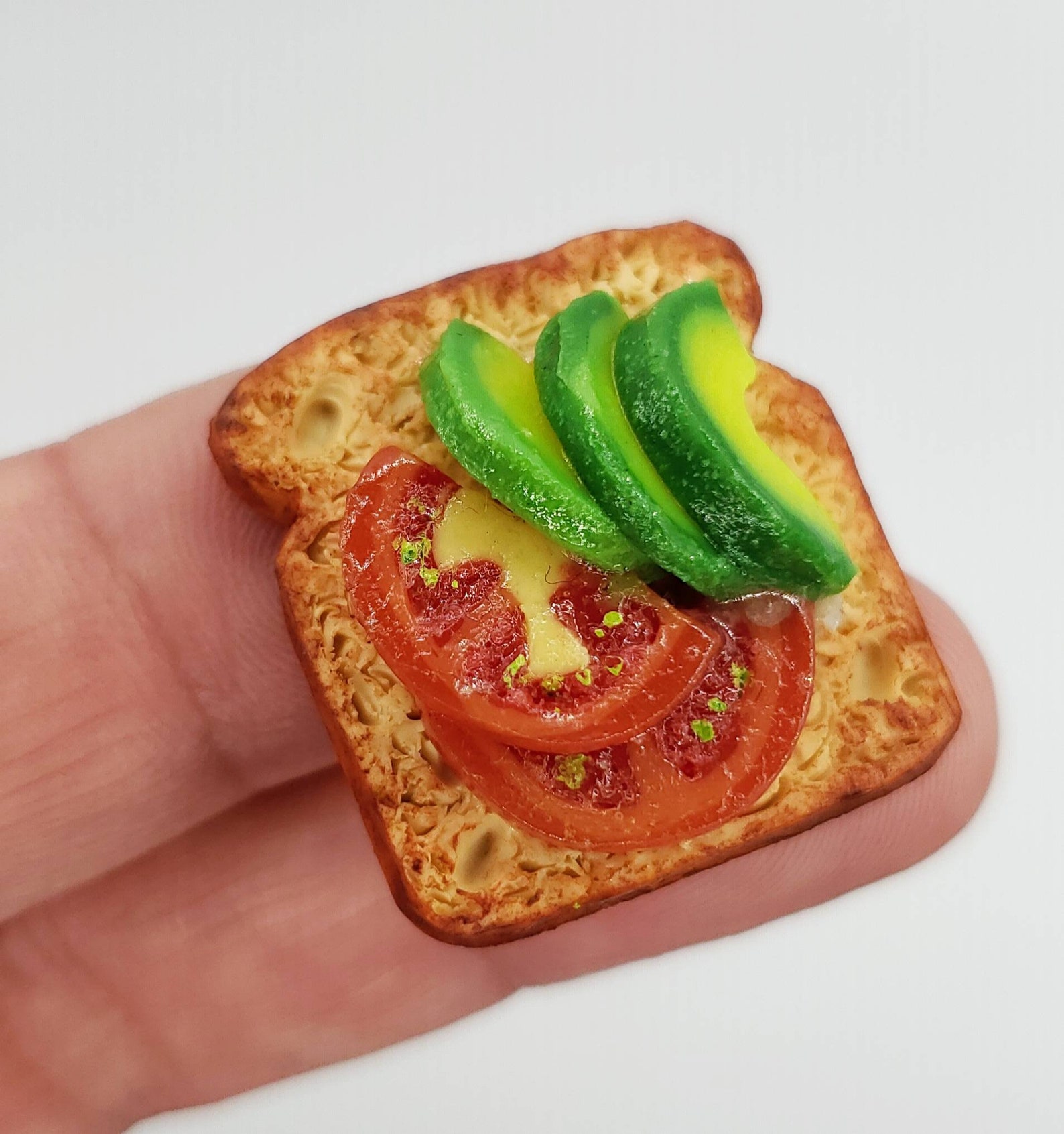 Imitatiom Toast Miniature Toast Refrigerator Etsy