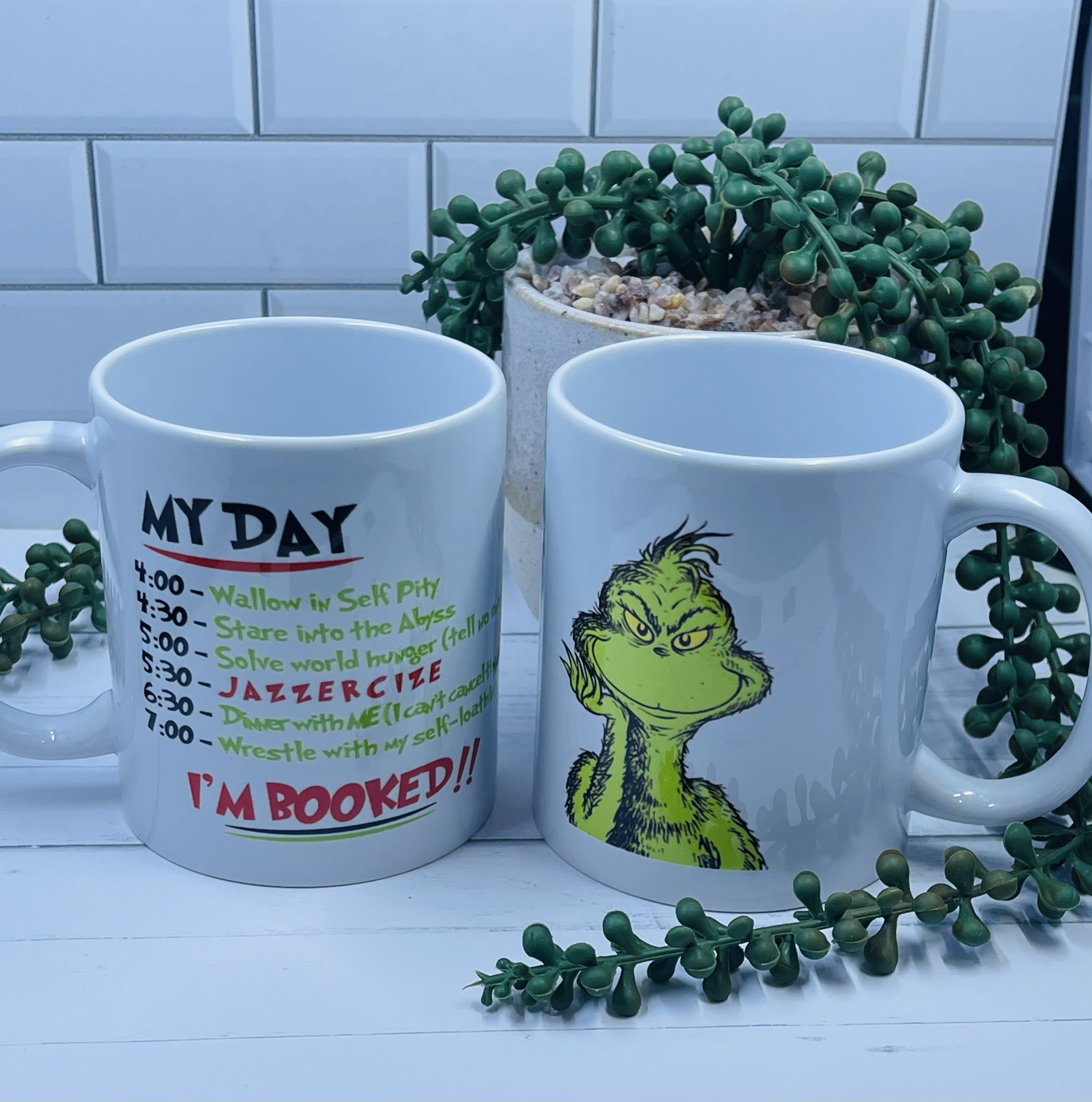 Grinch My Day Mug Etsy Australia
