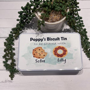 Personalised Fathers Day Treat Tin