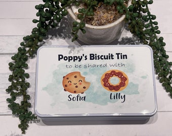 Personalised Fathers Day Treat Tin