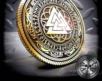 Solid brass EDC coin, custom engraved challenge coin, 40mm diameter pocket coin, have your custom design engraved into your own coin.